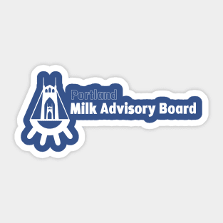 Portland Milk Advisory Board Sticker